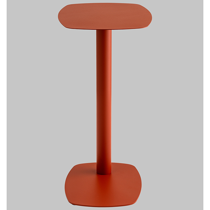 Журнальный столик Eanna S металл красный Stool Group MT-190S DB-008