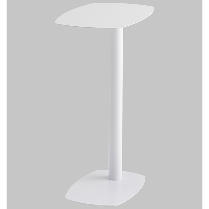 Журнальный столик Eanna L металл белый Stool Group MT-190L DB-021