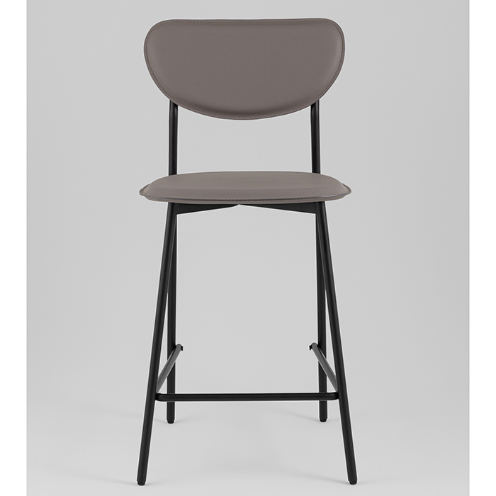 Стул барный Minnie серый Stool Group HPB2318 HAB1-10