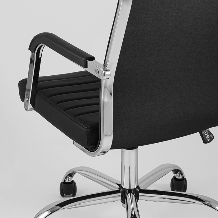 Кресло офисное TopChairs Unit чёрный Stool Group D-109 black