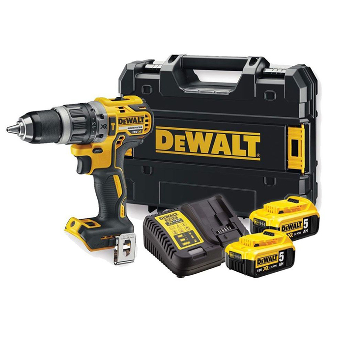 Дрель-шуруповерт ударная аккумуляторная  DeWalt DCD796P2-QW