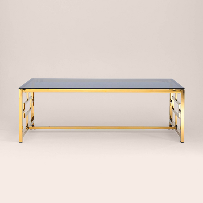 Журнальный стол 120х60 Бруклин стекло Stool Group ECT-013-TG-SK