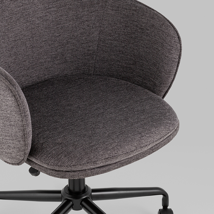 Стул офисный Echo темно-серый Stool Group Echo office chair dark grey