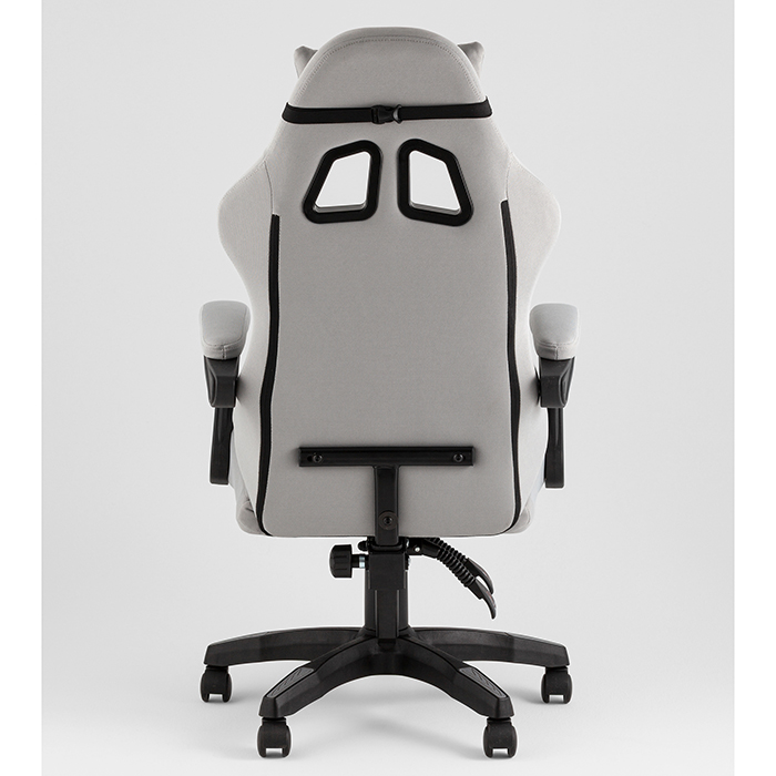 Кресло игровое TopChairs Druid серый Stool Group GF-8062-N TT704