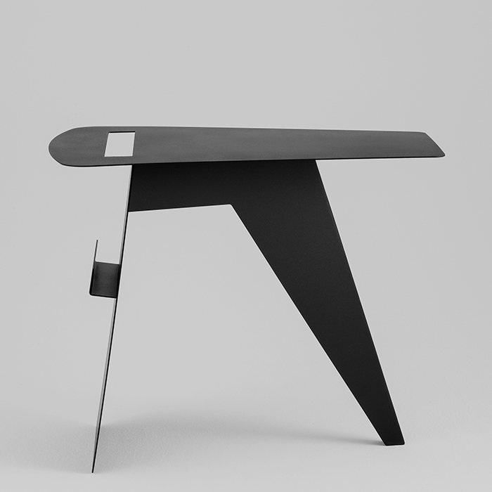 Журнальный столик Mioby металл черный Stool Group MT-112 black