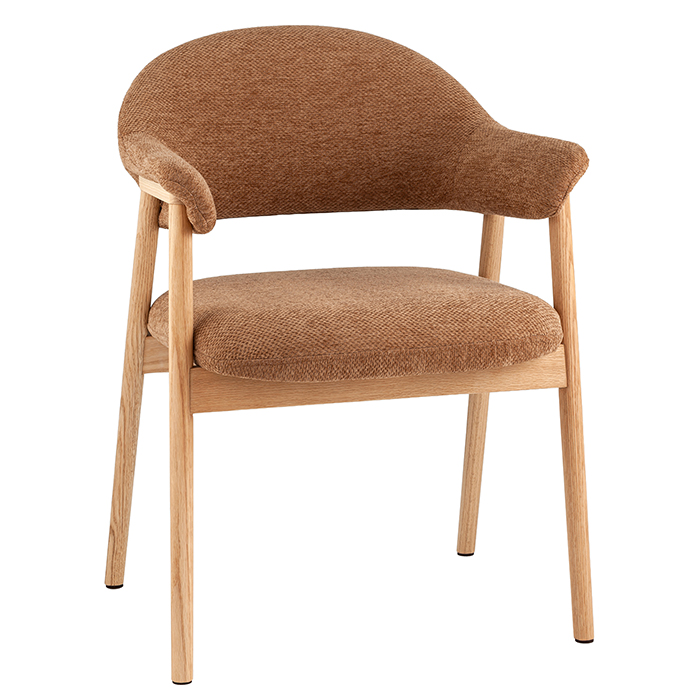 Стул Tavu с деревянными ножками терракотовый Stool Group DM4774 OTE-S-272 PUMPKIN