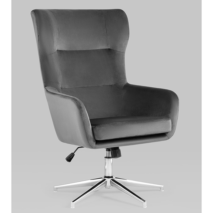 Кресло регулируемое Артис серый Stool Group ARTIC HLR-18