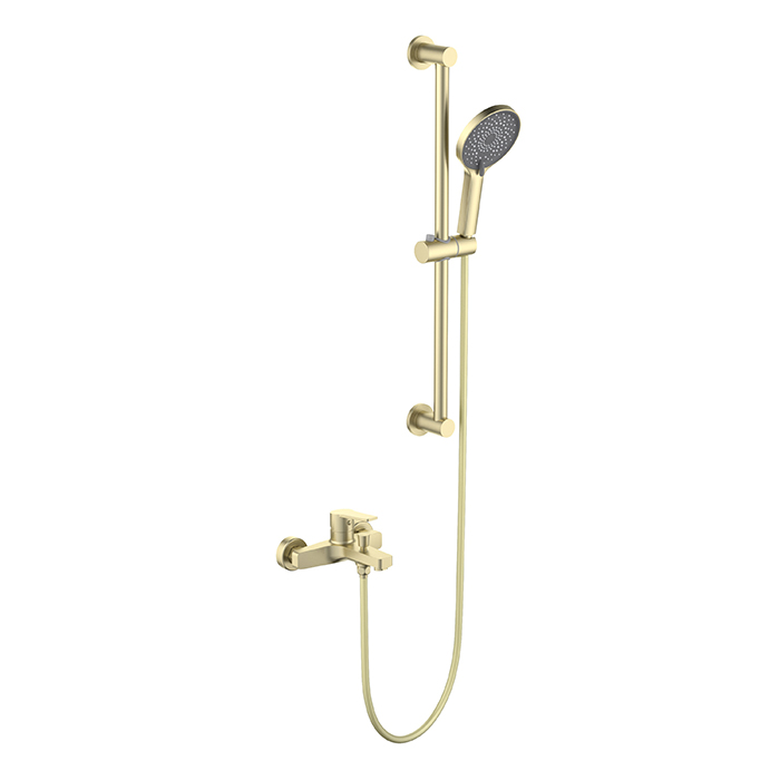 Смеситель с душевым гарнитуром Лугано Aquatek AQ1748BG