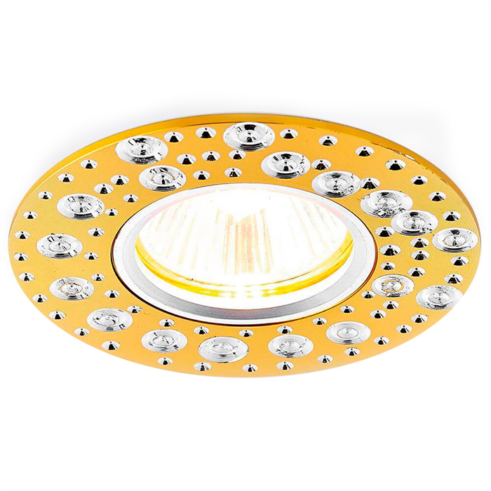 Светильник встраиваемый точечный Ambrella Light A801 AL/G