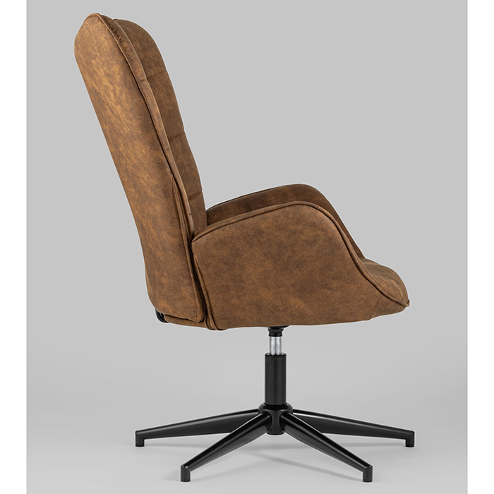 Кресло вращающееся Ирис коричневый Stool Group IRIS BROWN