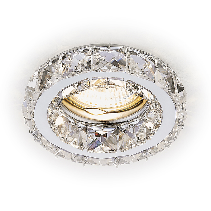 Светильник встраиваемый точечный Ambrella Light K112 CL/CH