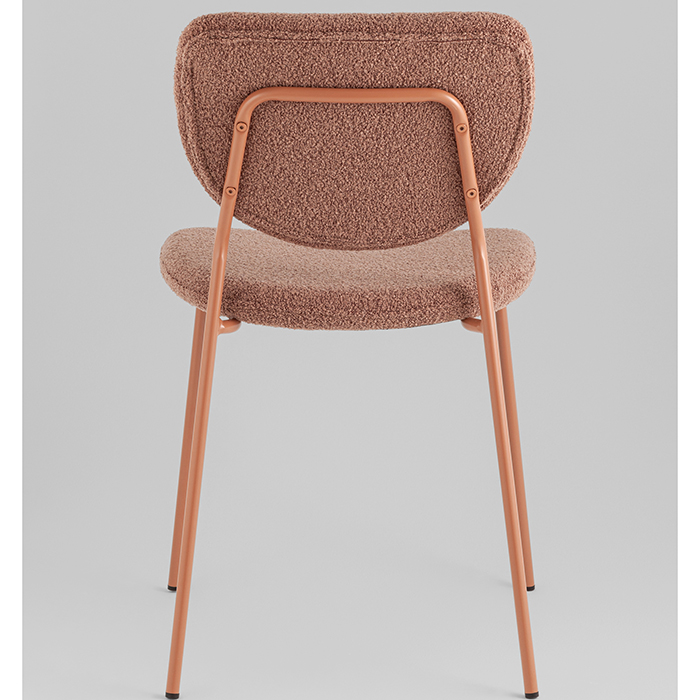 Стул Gigi коричневый букле Stool Group DRC-9155-B URL426-5 Dark Red-1