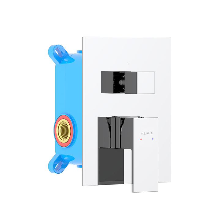 Смеситель для ванны встраиваемый Либра Aquatek AQ1646CR