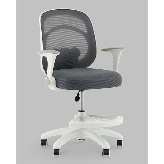 Кресло компьютерное TopChairs Panda серый Stool Group OUE-2546 grey