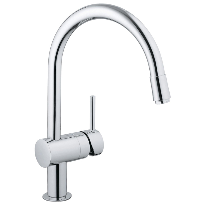 Смеситель для кухонной мойки с выдвижным изливом Minta Grohe 32918000