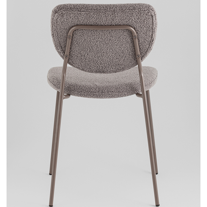 Стул Gigi тёмно-серый букле Stool Group DRC-9155-B URL426-11 Light Brown
