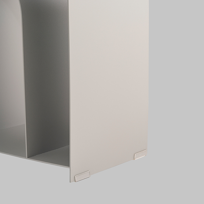 Журнальный столик Arwel металл серый Stool Group MT-140 DB-006