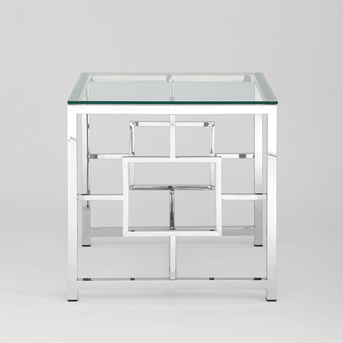 Журнальный столик D55 Бруклин стекло Stool Group EET-013