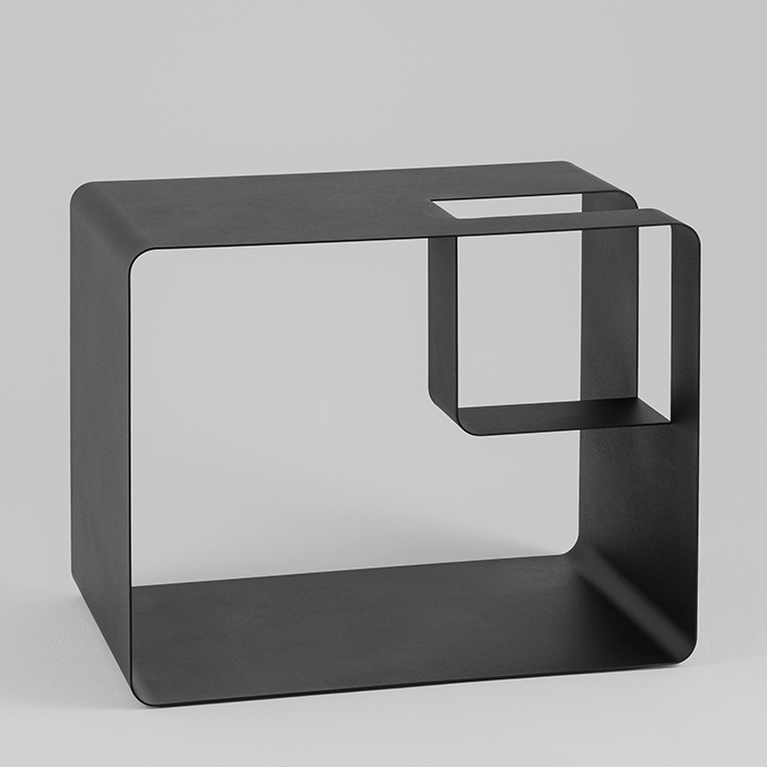 Журнальный столик Viwa металл чёрный Stool Group MS-150-1 DB-001