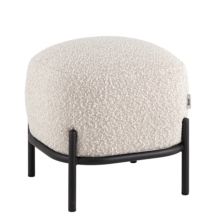 Пуф Стоун букле молочный Stool Group vd-pf-stone-milk
