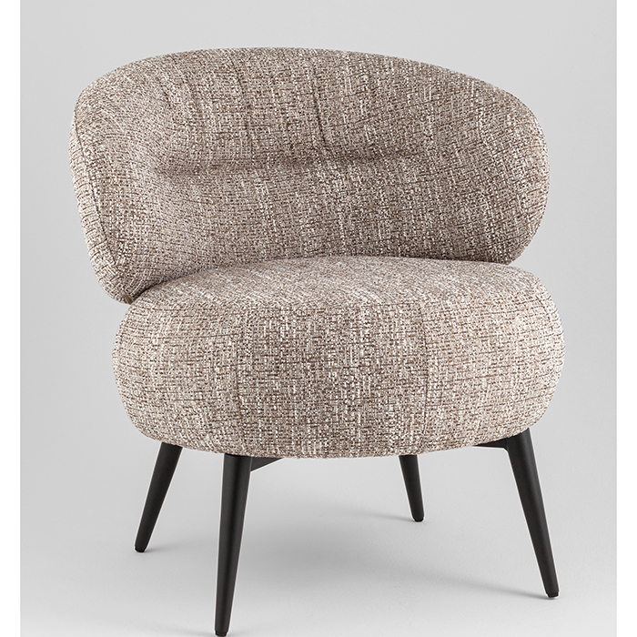 Кресло лаунж Rivo мокка Stool Group DR-1370-LC-1 FIELD-421