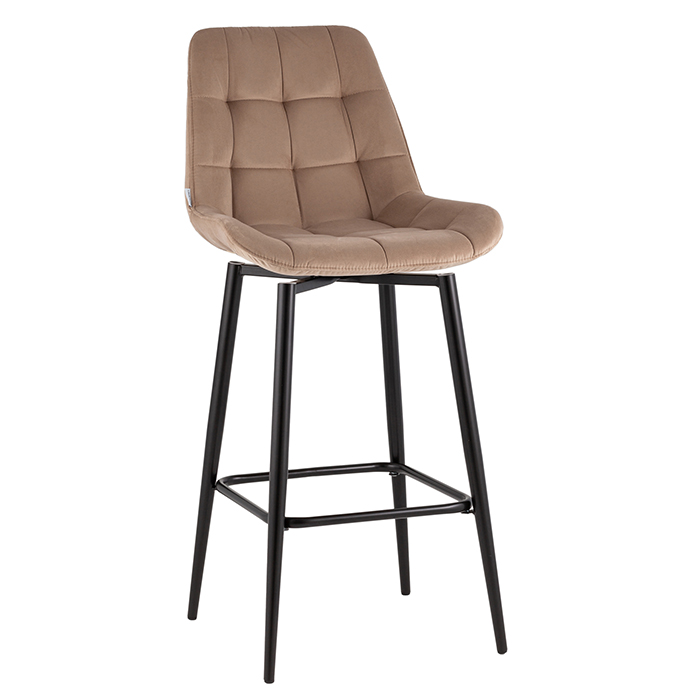 Стул барный Флекс с поворотным механизмом велюр капучино Stool Group AV 405-N07-K14PM-08(B)