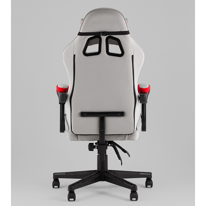 Кресло игровое TopChairs Phantom серо-красный Stool Group GF-D80 TT704+TT703