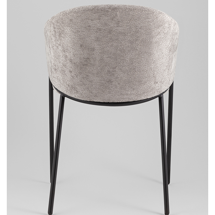 Стул Carmel серый Stool Group DC-3091 3014-17 black legs