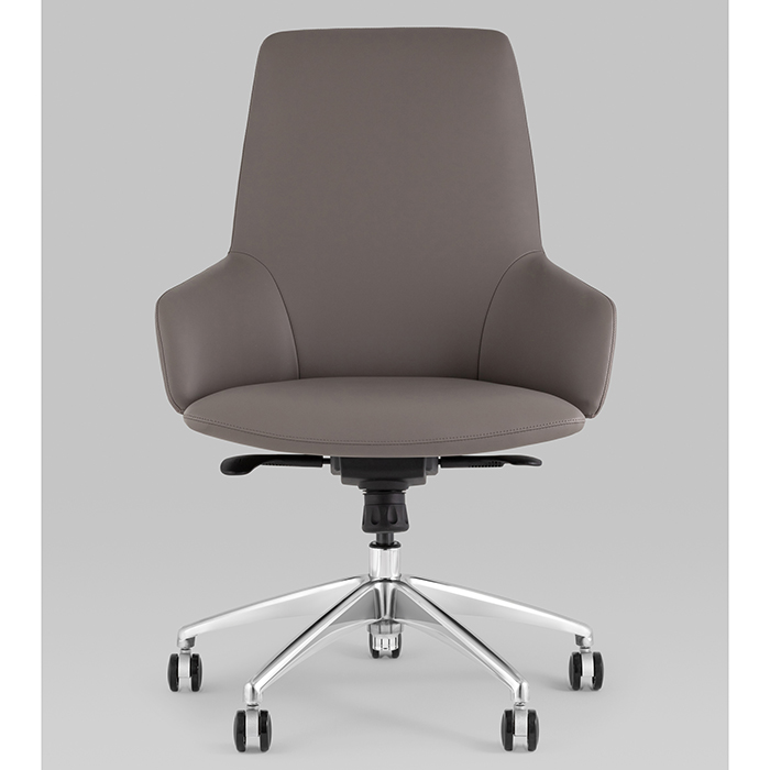 Кресло офисное TopChairs Bow серый Stool Group A332-A 270-38