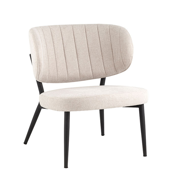 Кресло Руби бежевый Stool Group FDC9679P Belf23 Ivory