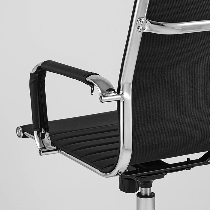 Кресло офисное TopChairs City чёрный Stool Group D-101 black