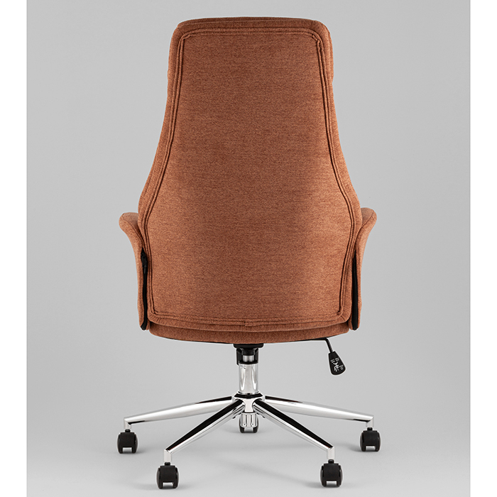 Кресло офисное TopChairs Neoma терракотовый Stool Group YF-0515 ZE119A-5 terracotta