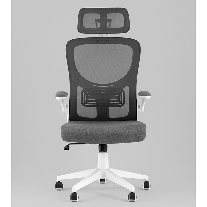 Кресло офисное TopChairs Airone серый Stool Group D-516-1 grey