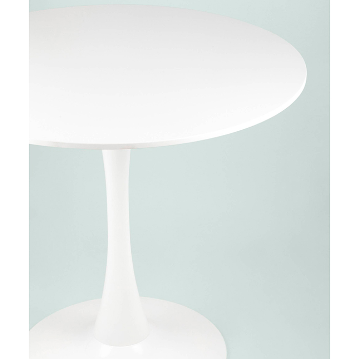 Стол круглый Tulip D80 белый Stool Group T004-1