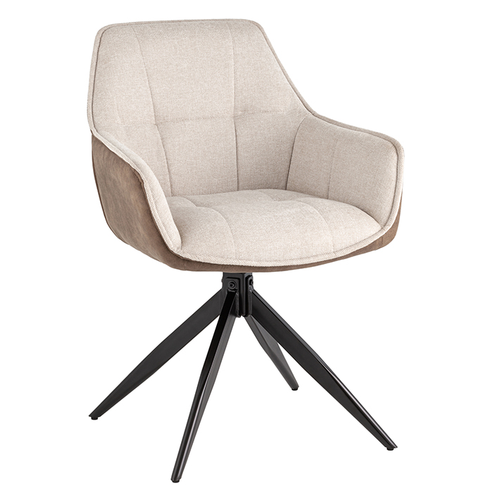 Стул Alba бежевый c экокожей Stool Group OSN-2128K UF920-01mUFPK-01