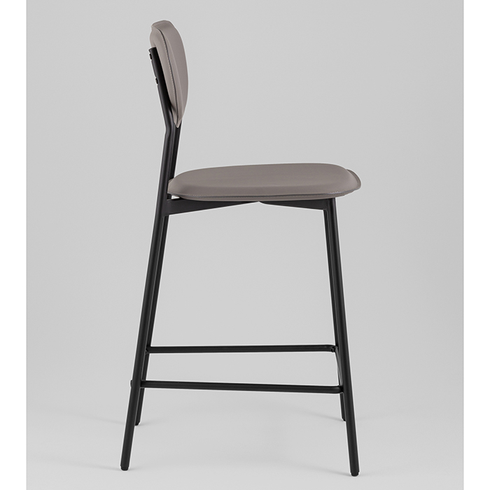 Стул барный Minnie серый Stool Group HPB2318 HAB1-10