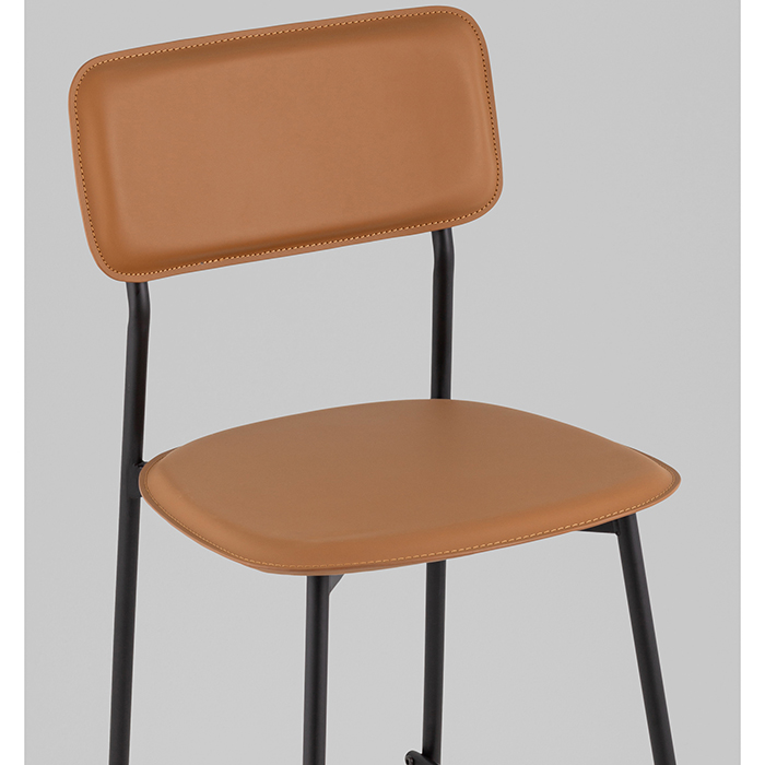 Стул барный Mikkie коричневый Stool Group HPB-2317 HAB1-27