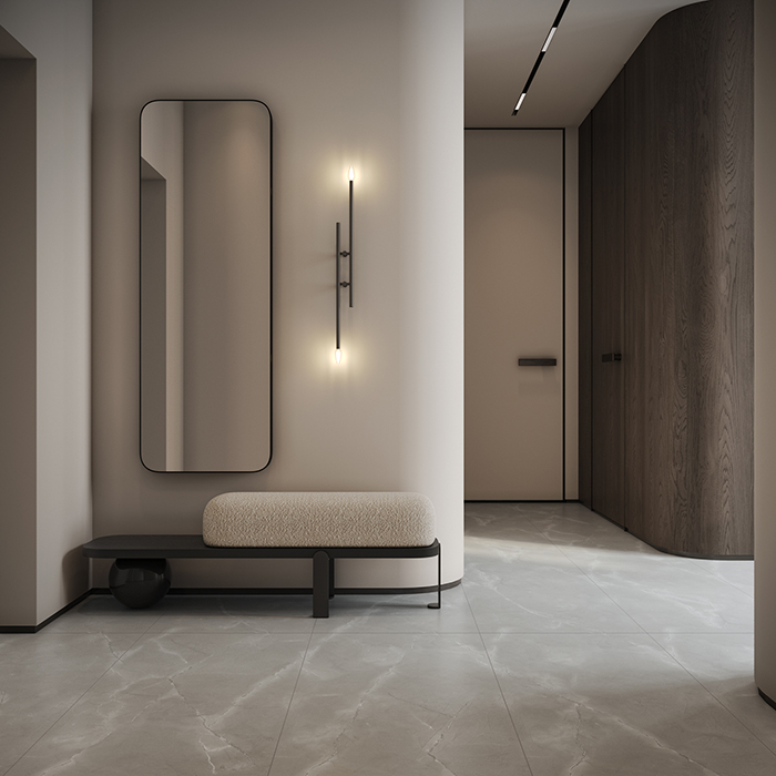 Керамогранит Soft Grey Stone Satin Carving Buono Ceramica SOVL4708V