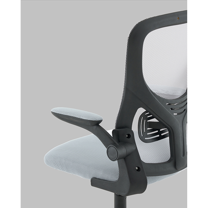 Кресло офисное TopChairs Core серый Stool Group OUE-2504 grey