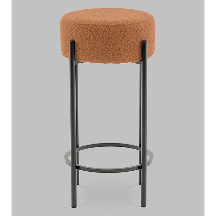 Стул барный Беккет букле терракотовый Stool Group SSP 135-86044