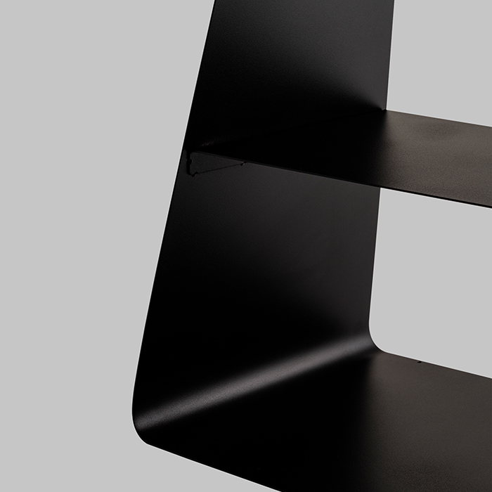 Журнальный столик Leyre металл чёрный Stool Group MT-123S DB-001