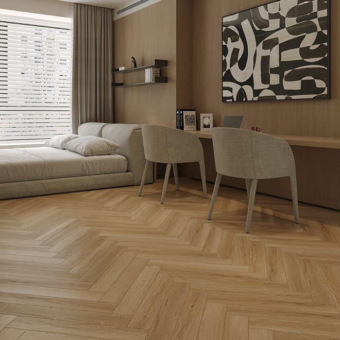Ламинат Дуб Босна Herringbone Elegant Strong Norland LF304-39
