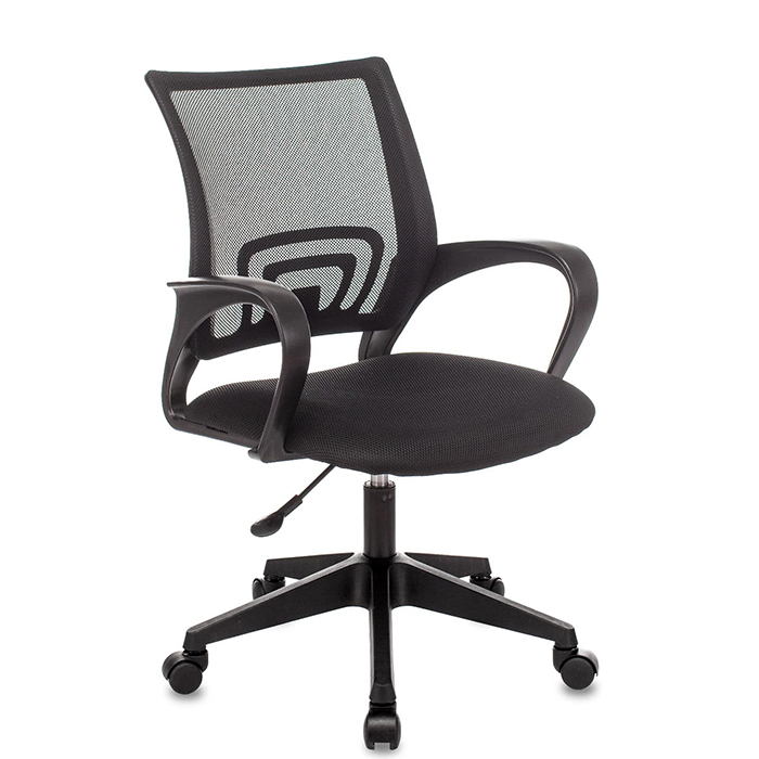 Кресло офисное TopChairs чёрный Stool Group ST-BASIC/BLACK