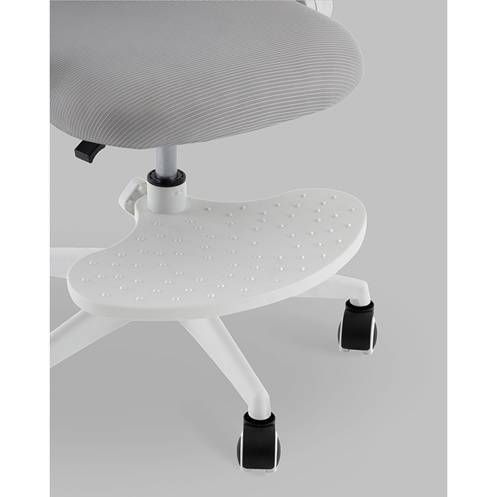 Кресло компьютерное TopChairs Mila серый Stool Group OUE-2541 grey