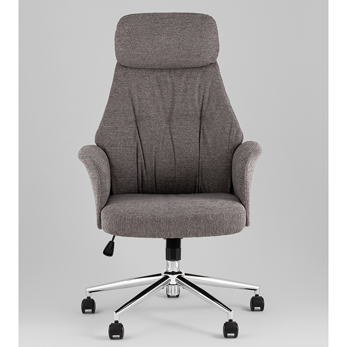 Кресло офисное TopChairs Neoma тёмно-серый Stool Group YF-0515 ZE119A-15 dark grey