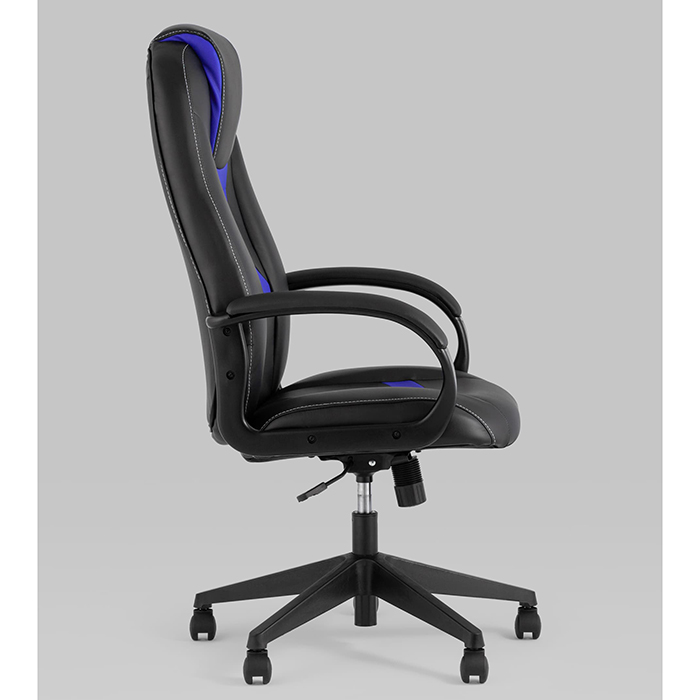 Кресло игровое TopChairs ST-Cyber 8 чёрный/синий Stool Group ST-CYBER 8 BLUE