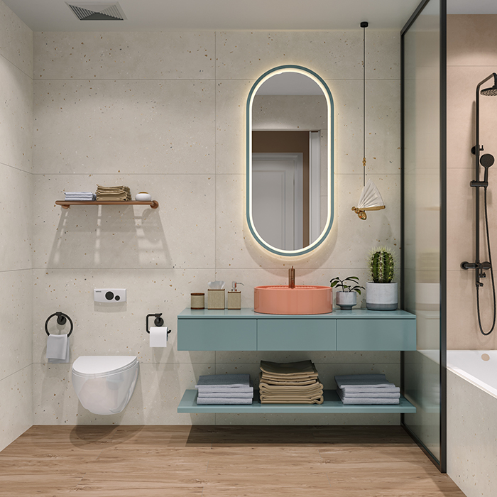 Керамогранит Terrazzo Light Beige Matt Buono Ceramica SOHS4703M