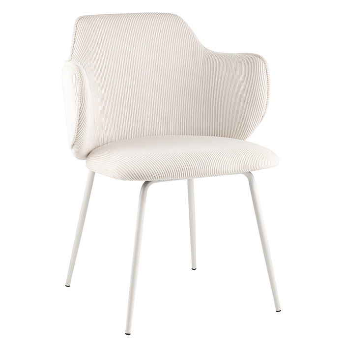 Стул Eira вельвет белый Stool Group VC029 Farm-103