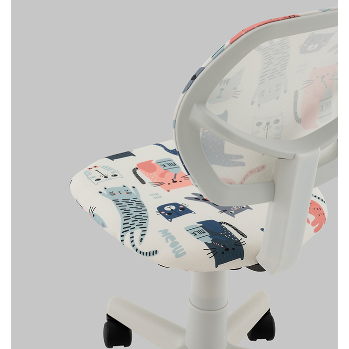 Кресло компьютерное детское Лоло Cats Stool Group 5256D-W Cats