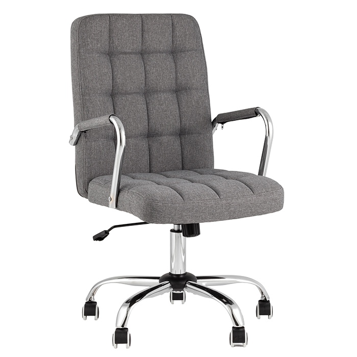 Кресло офисное TopChairs Comfo серый Stool Group D-719 grey